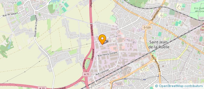localisation de l'entreprise MY FOOD à ORLEANS