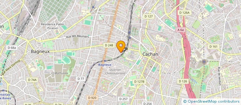 localisation de l'entreprise MY FOOD SERVICE à CACHAN