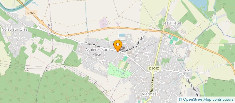 localisation de l'entreprise MY FORMASENS  ASNIERES-SUR-OISE