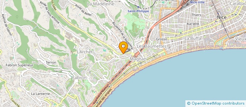localisation de l'entreprise MY FRENCH RIVIERA à NICE