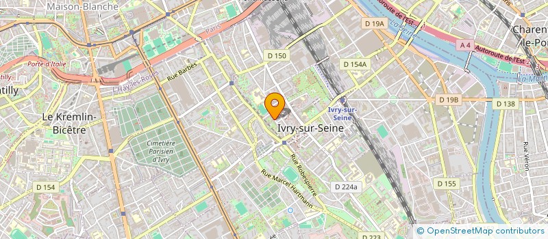 localisation de l'entreprise MY FYBRE SARL à IVRY-SUR-SEINE