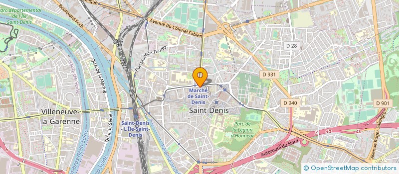 localisation de l'entreprise MY GAMES à SAINT-DENIS