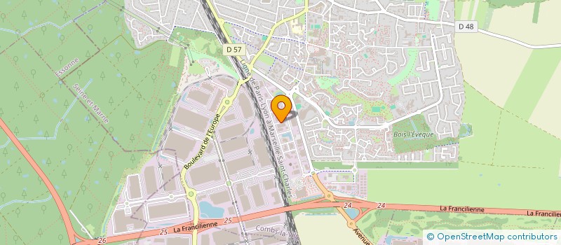 localisation de l'entreprise MY GARAGE  COMBS-LA-VILLE