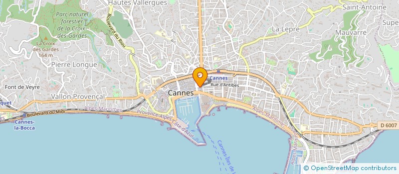 localisation de l'entreprise MY GEISHA ENTERPRISE à CANNES