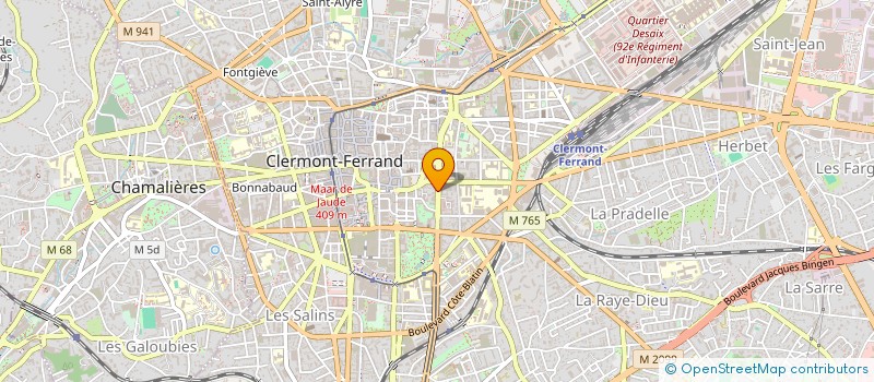 localisation de l'entreprise MY GENERATION  CLERMONT-FERRAND