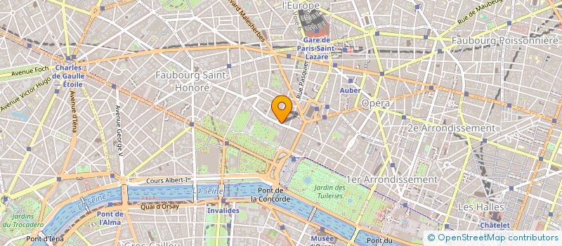 localisation de l'entreprise MY GOLF TOUR à PARIS