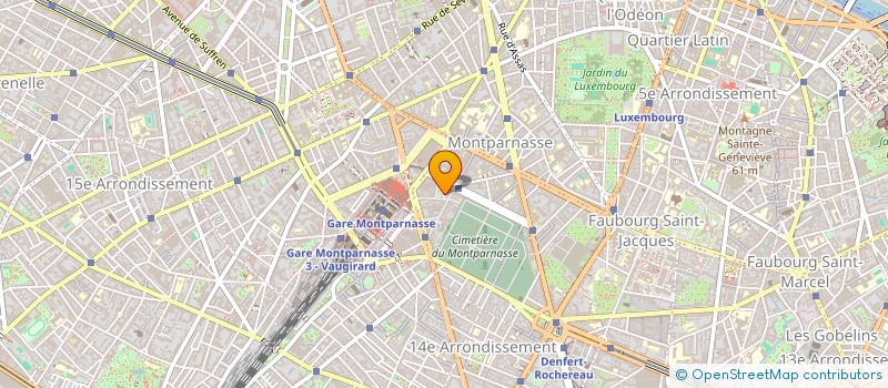 localisation de l'entreprise MY GREEN HOTEL  PARIS