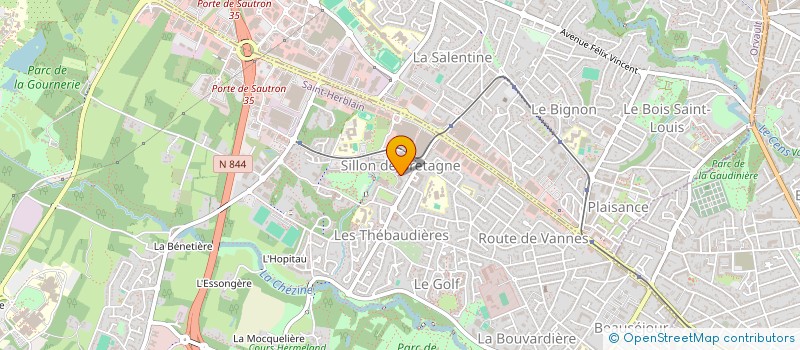 localisation de l'entreprise MY GREENPARTNERS à SAINT-HERBLAIN