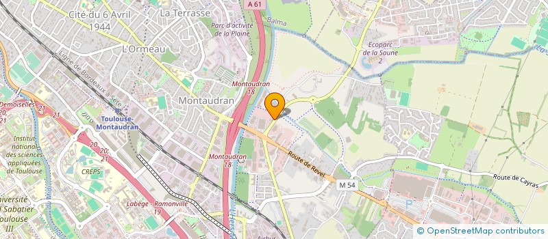 localisation de l'entreprise MY GRIFF' à TOULOUSE