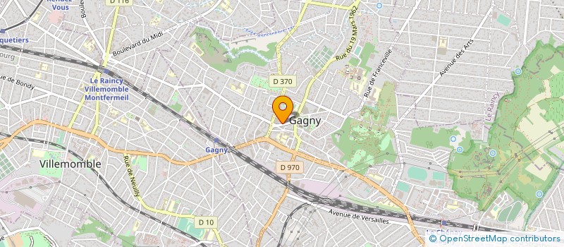 localisation de l'entreprise MY GSA GAGNY à GAGNY