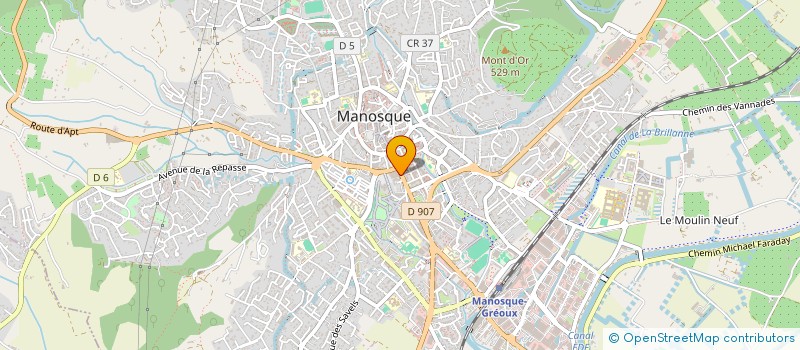 localisation de l'entreprise MY GSA MANOSQUE à MANOSQUE
