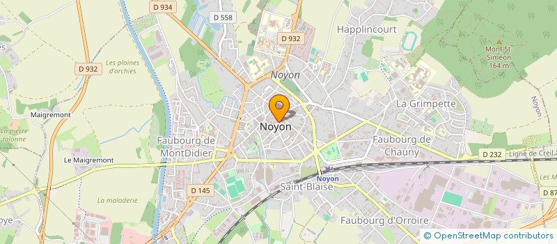 localisation de l'entreprise MY GSA NOYON à NOYON