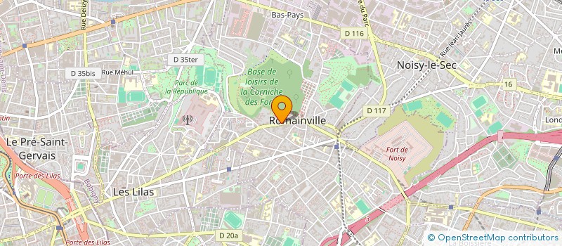 localisation de l'entreprise MY GSA ROMAINVILLE  ROMAINVILLE