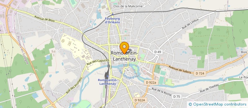 localisation de l'entreprise MY GSA ROMORANTIN à ROMORANTIN-LANTHENAY