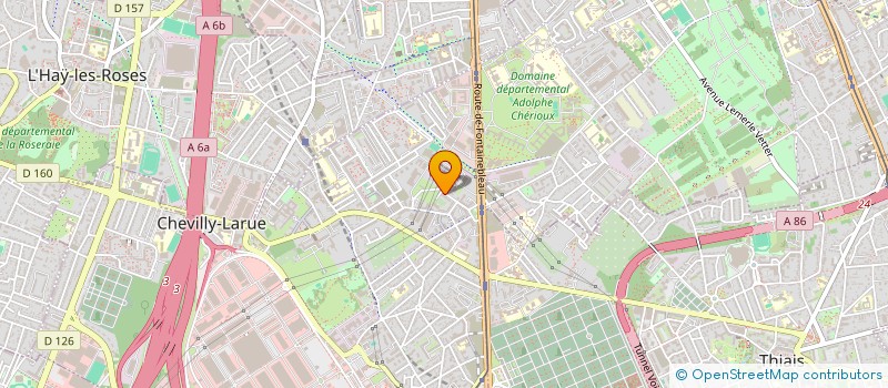 localisation de l'entreprise MY GUESTS  CHEVILLY LARUE