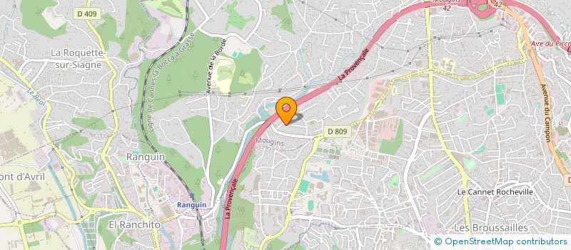 localisation de l'entreprise MY HA HONG à MOUGINS