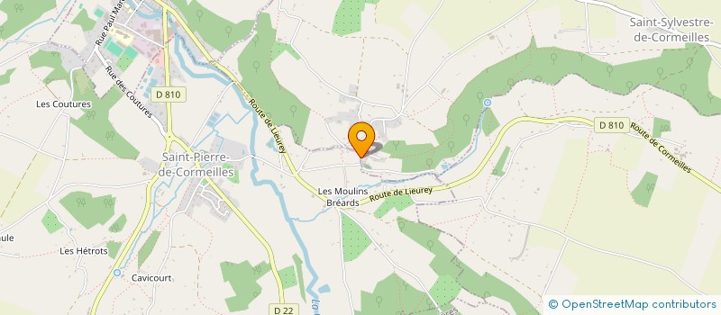 localisation de l'entreprise MY HAPPY CHOICE  SAINT-PIERRE-DE-CORMEILLES