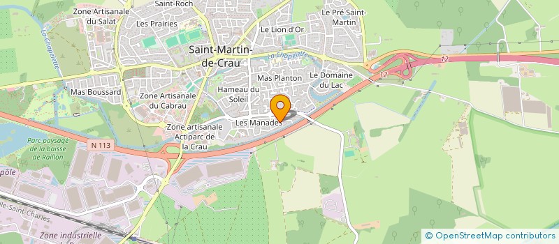 localisation de l'entreprise MY HEBERGE à SAINT-MARTIN-DE-CRAU