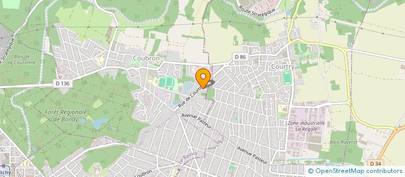 localisation de l'entreprise MY HOLDING  COUBRON