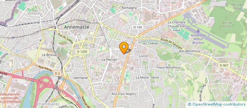 localisation de l'entreprise MY HOLDING  ANNEMASSE