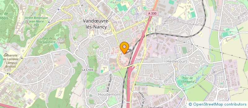 localisation de l'entreprise MY HOME 54 à VANDŒUVRE-LES-NANCY