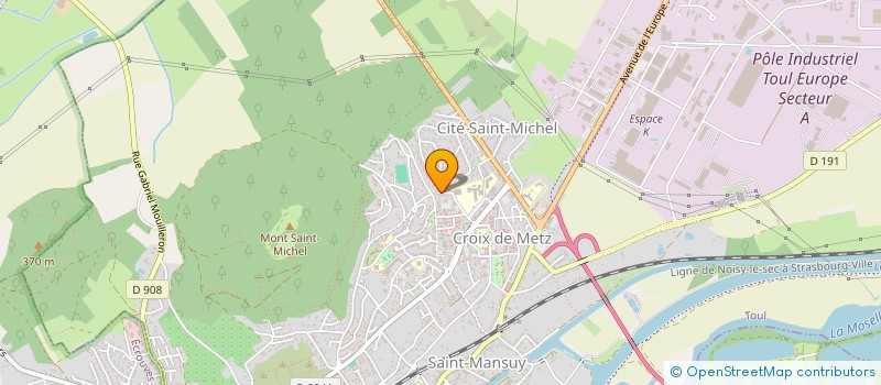 localisation de l'entreprise MY HOME  TOUL