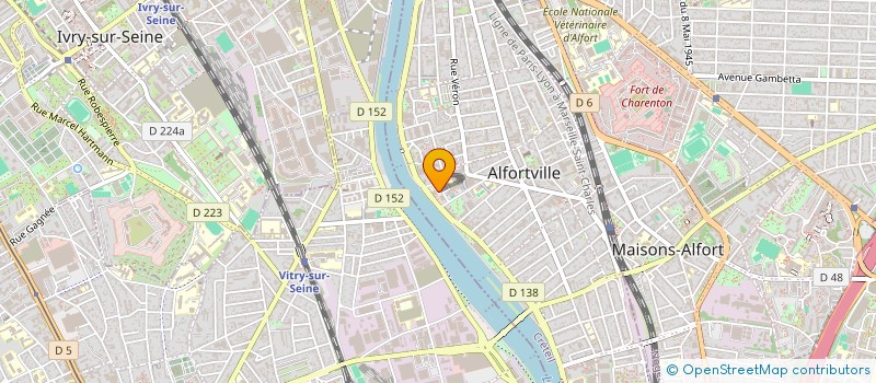 localisation de l'entreprise MY HOME à ALFORTVILLE