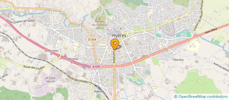 localisation de l'entreprise MY HOME CONNEXION VAR  HYERES