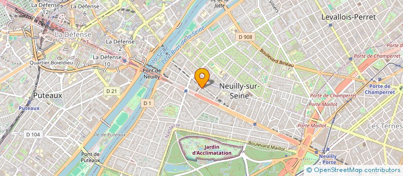 localisation de l'entreprise MY HOME IN à NEUILLY-SUR-SEINE