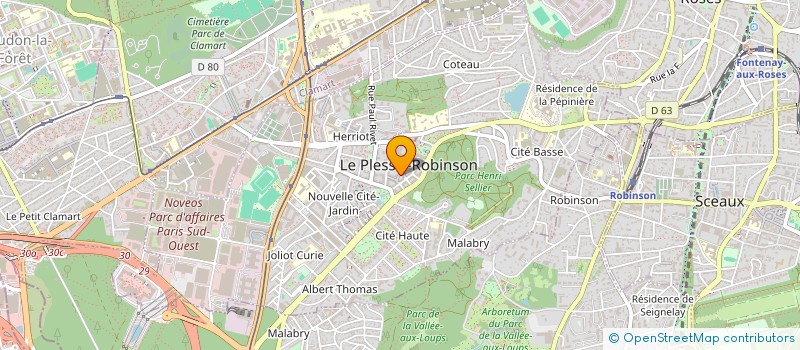 localisation de l'entreprise MY HOME IT à LE PLESSIS-ROBINSON