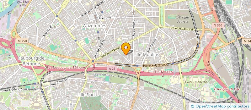 localisation de l'entreprise MY HOMERUN RECORDS à LILLE