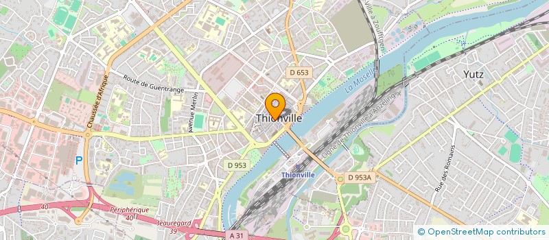 localisation de l'entreprise MY HONEY WEDDING  THIONVILLE