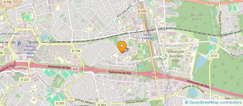 localisation de l'entreprise MY HOT CHICKEN  NOISY-LE-GRAND