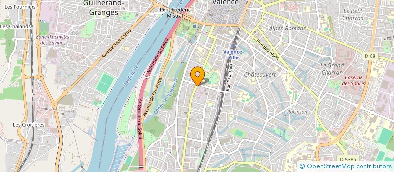 localisation de l'entreprise MY HOTEL PROJECT  VALENCE