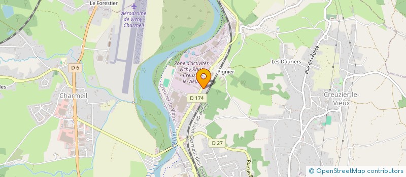 localisation de l'entreprise MY HOUSE CONCEPT  CREUZIER-LE-VIEUX