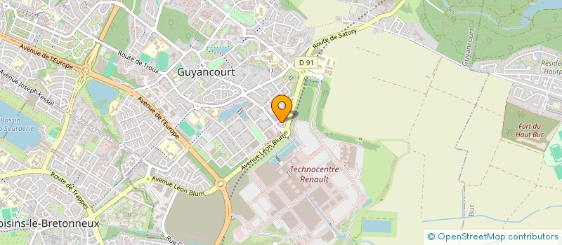 localisation de l'entreprise MY HOUSE INVESTMENT  GUYANCOURT