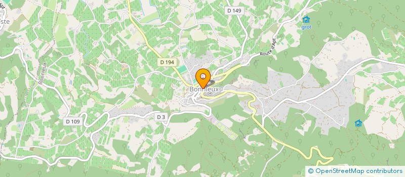 localisation de l'entreprise MY HOUSE MANAGER  BONNIEUX