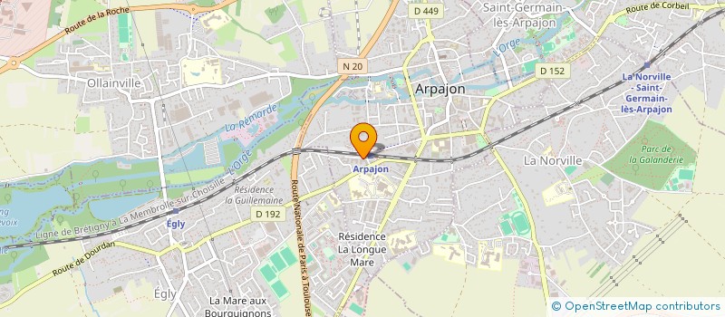 localisation de l'entreprise MY HYGIENE DISTRIBUTION  EVRY-COURCOURONNES