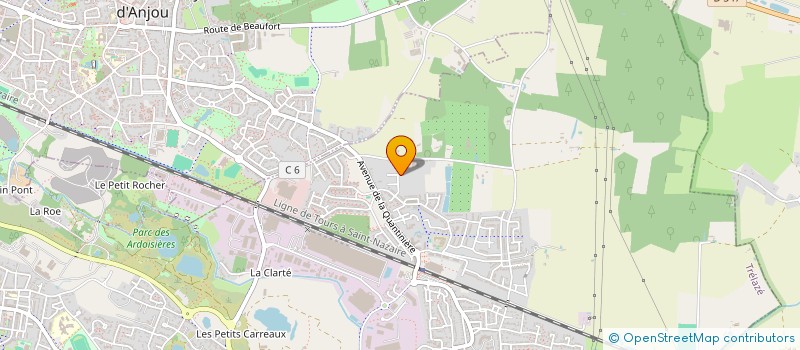 localisation de l'entreprise MY IMMO 49 à TRELAZE