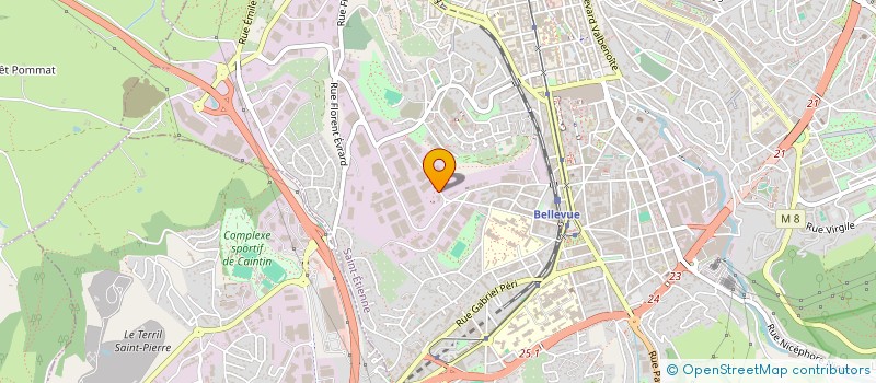 localisation de l'entreprise MY IMMO  SAINT-ETIENNE