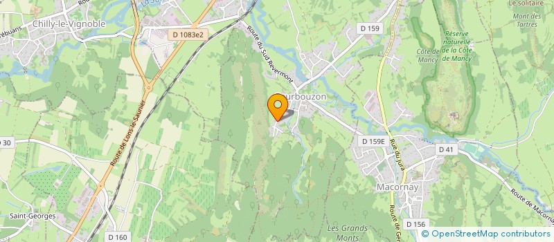 localisation de l'entreprise MY' IMMO  COURBOUZON