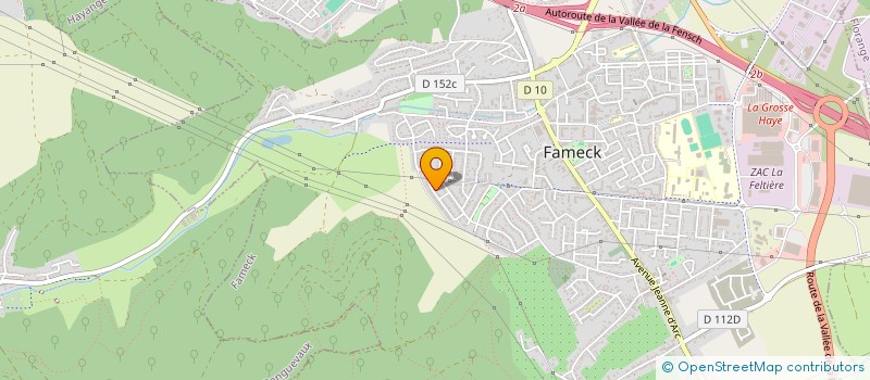 localisation de l'entreprise MY IMMO  FAMECK