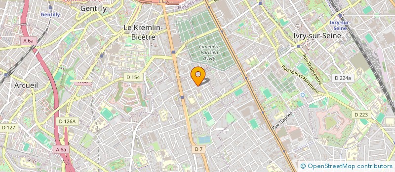 localisation de l'entreprise MY IMMO PARIS à VILLEJUIF