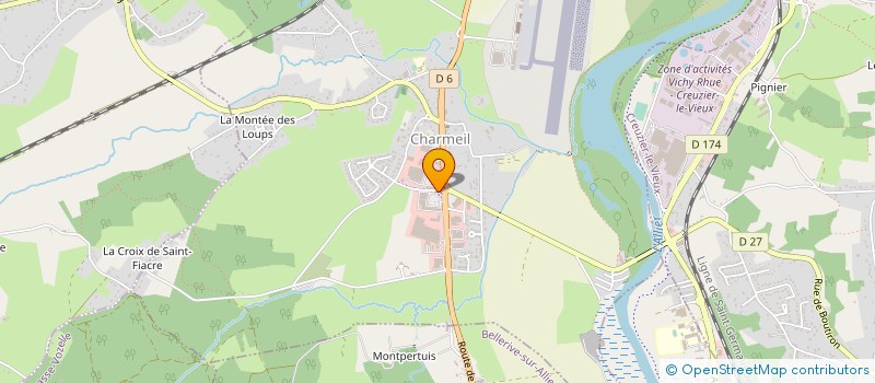 localisation de l'entreprise MY INVEST  BIOT