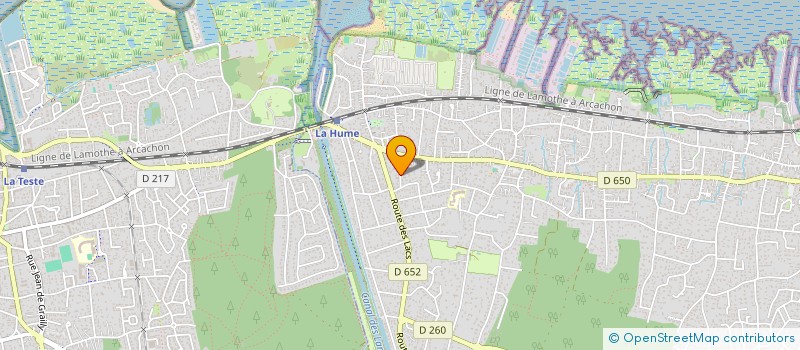 localisation de l'entreprise MY INVEST  GUJAN-MESTRAS