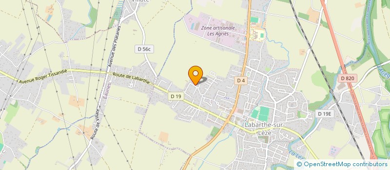 localisation de l'entreprise MY IT CREW à LABARTHE-SUR-LEZE