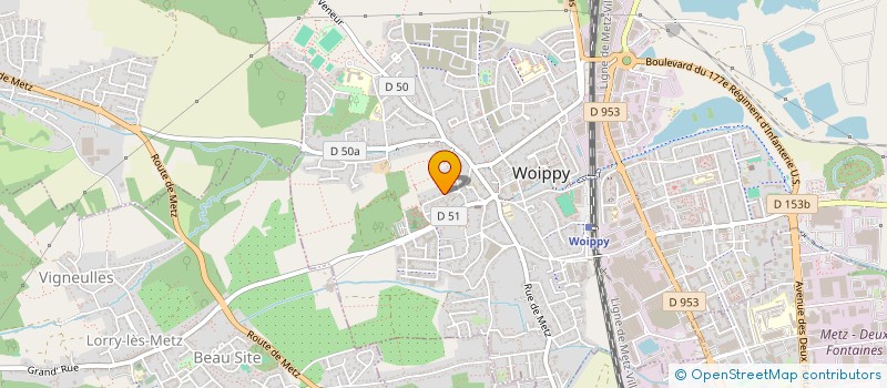 localisation de l'entreprise MY JET à WOIPPY