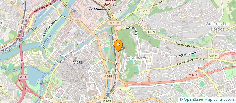 localisation de l'entreprise MY JOB TREVES  METZ