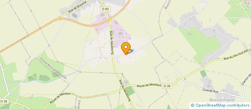 localisation de l'entreprise MY JOLIE  GRAND BOURGTHEROULDE