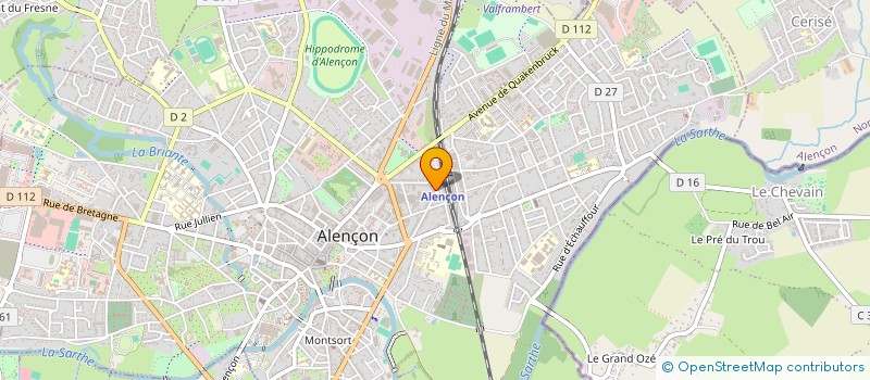 localisation de l'entreprise MY KEBAB à ALENCON